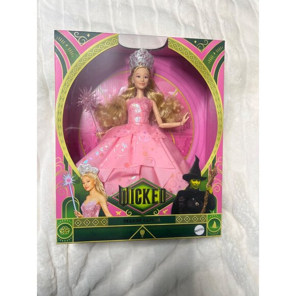 Mattel Wicked Movie Deluxe Glinda Doll URL MISPRINT ERROR BOX Collectors Doll - Picture 4 of 8